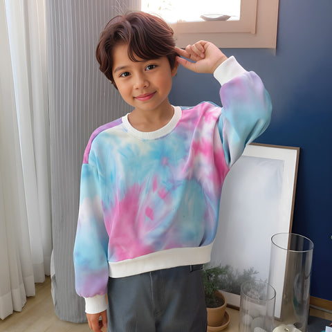 Cotton Candy Dream Fleece Sweatshirt – Ultra Cozy Pastel Edition 🍭