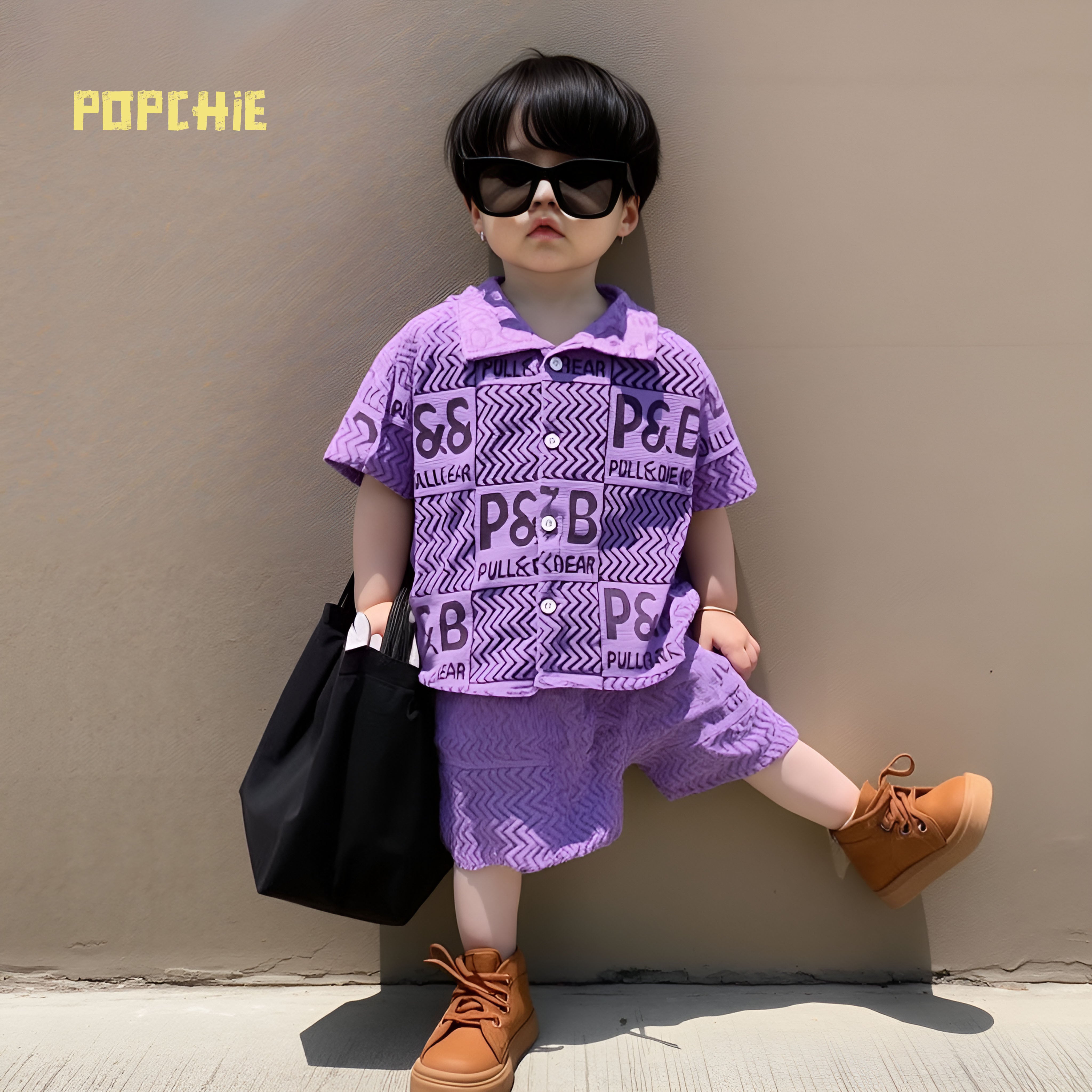 Purple Crotchet Style Cordset