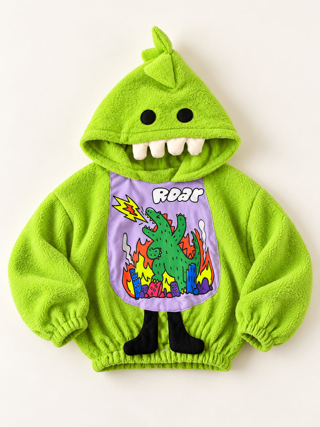 3D Dino Fur Hoodie - PREORDERS