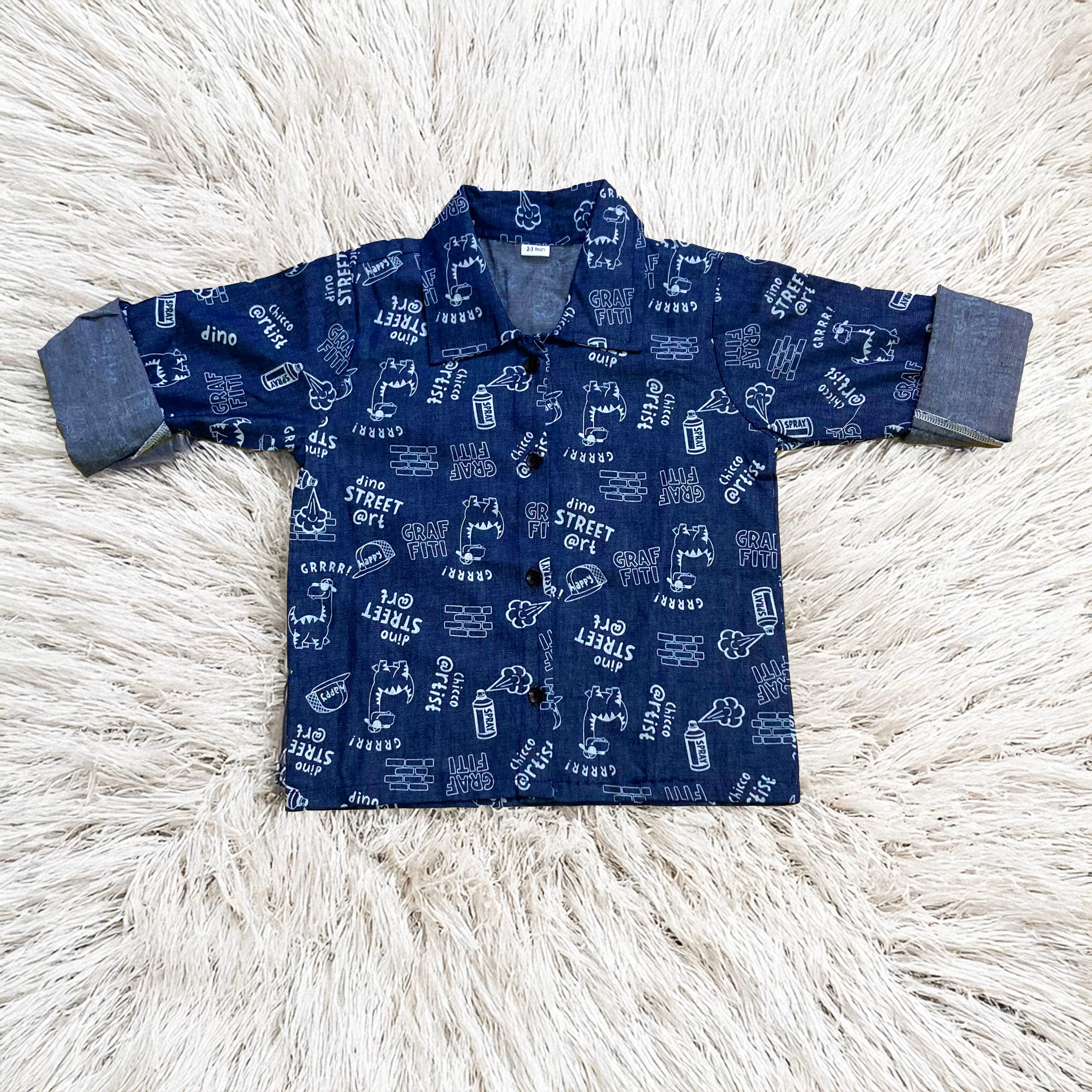 Blue Dino Shirt