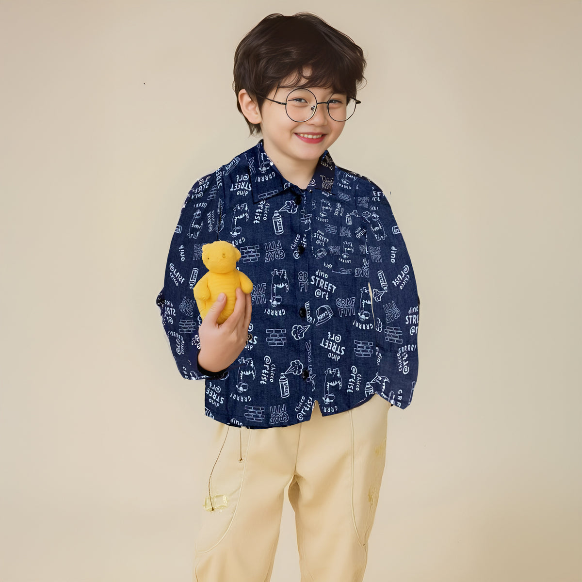 Blue Dino Shirt