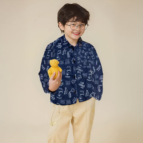 Blue Dino Shirt