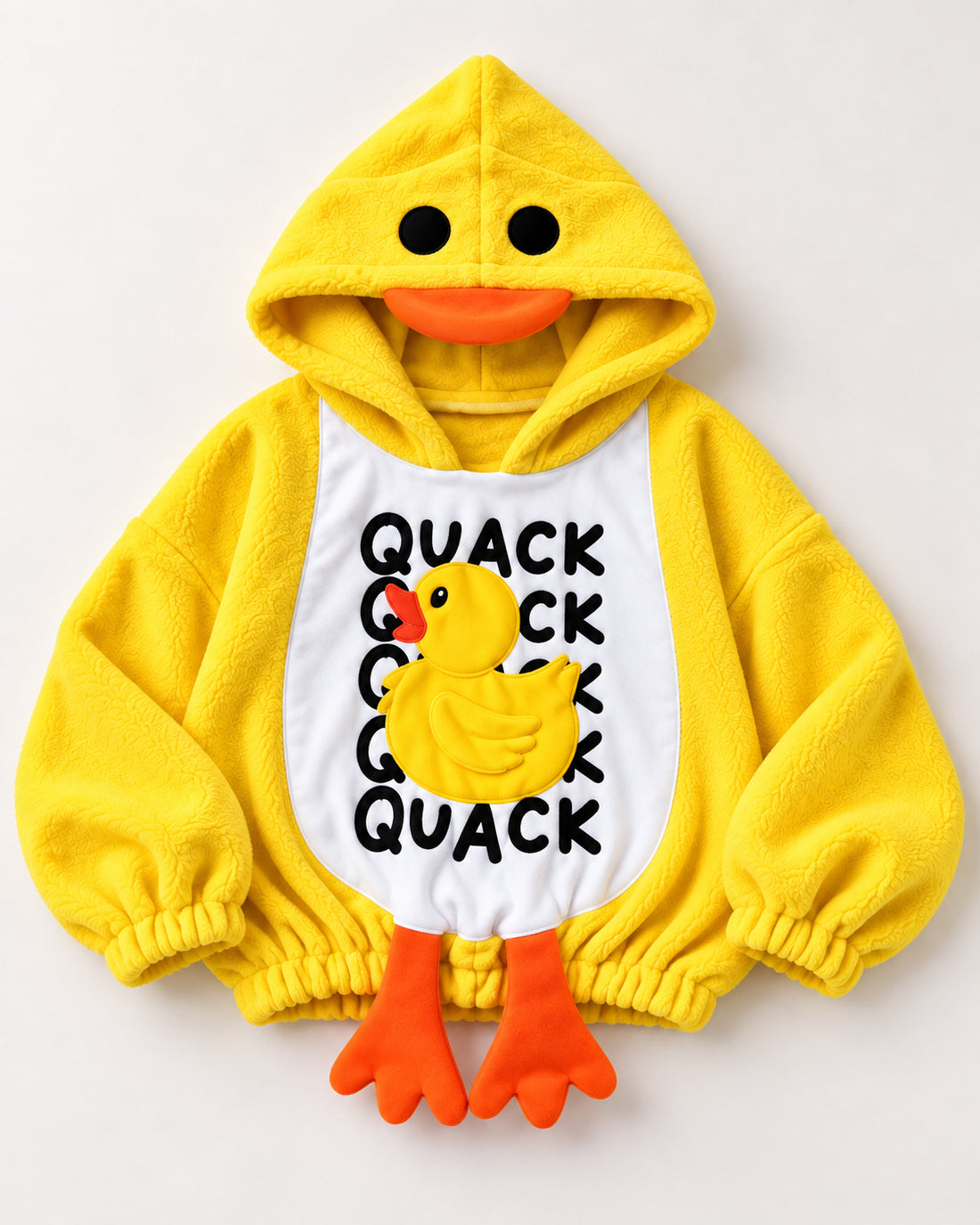 Quacky 3D Duck Fur Hoodie - PREORDERS