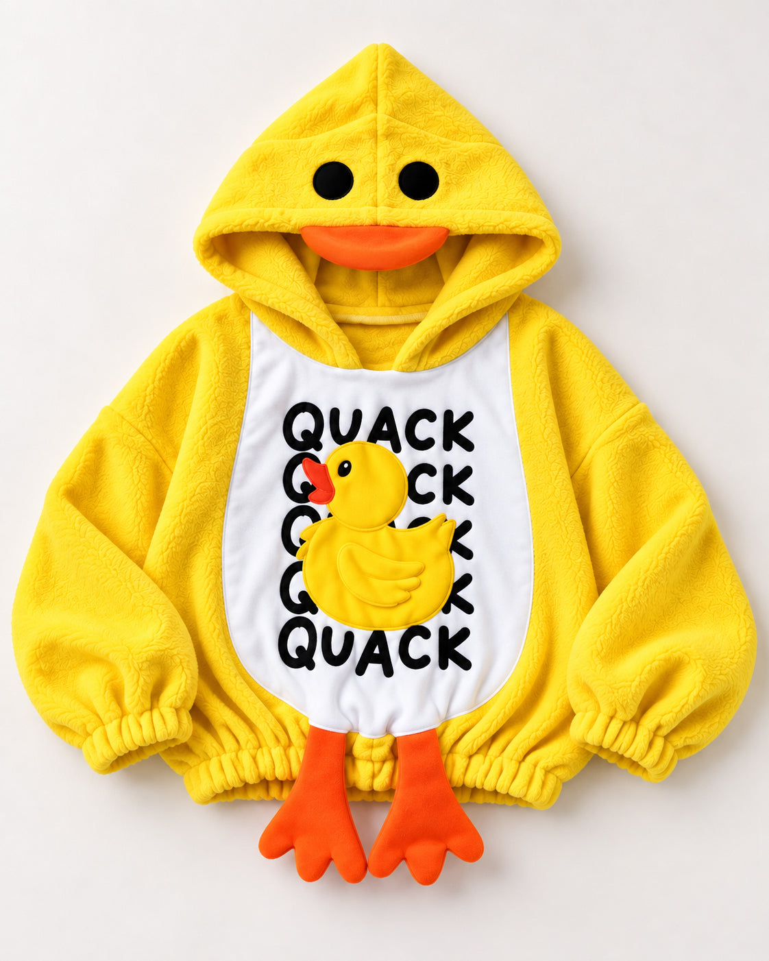 Quacky 3D Duck Fur Hoodie - PREORDERS