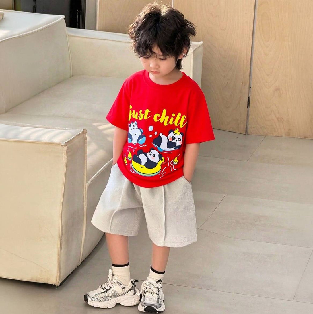 Just Chill Red Tee