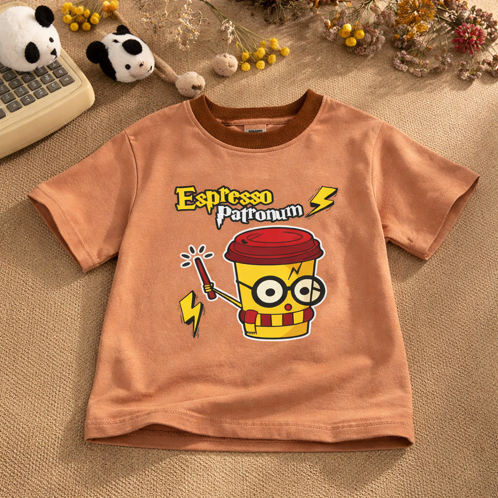Espresso ☕ Patronum Magic Brown Tee