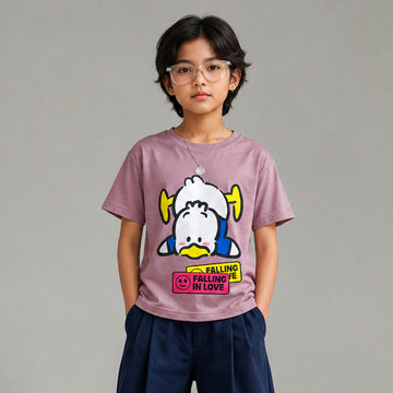 Falling In Love Dusty Pink T-shirt