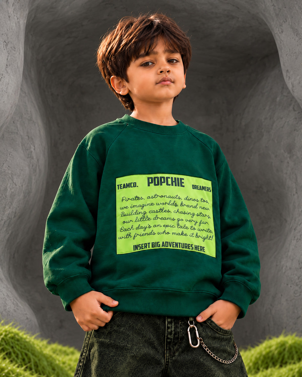 Big Adventures Fleece Oversized Sweatshirt