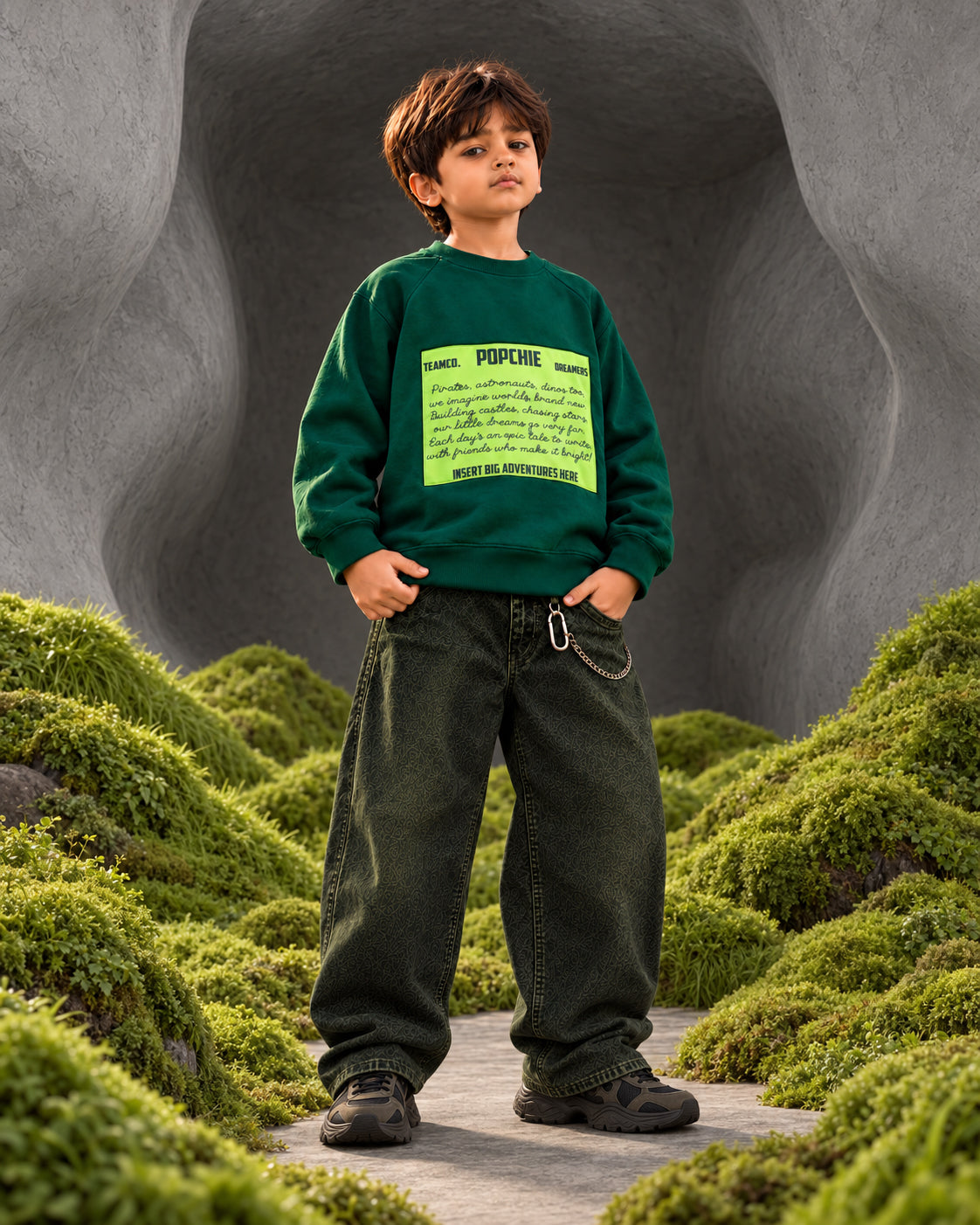 Big Adventures Fleece Oversized Sweatshirt