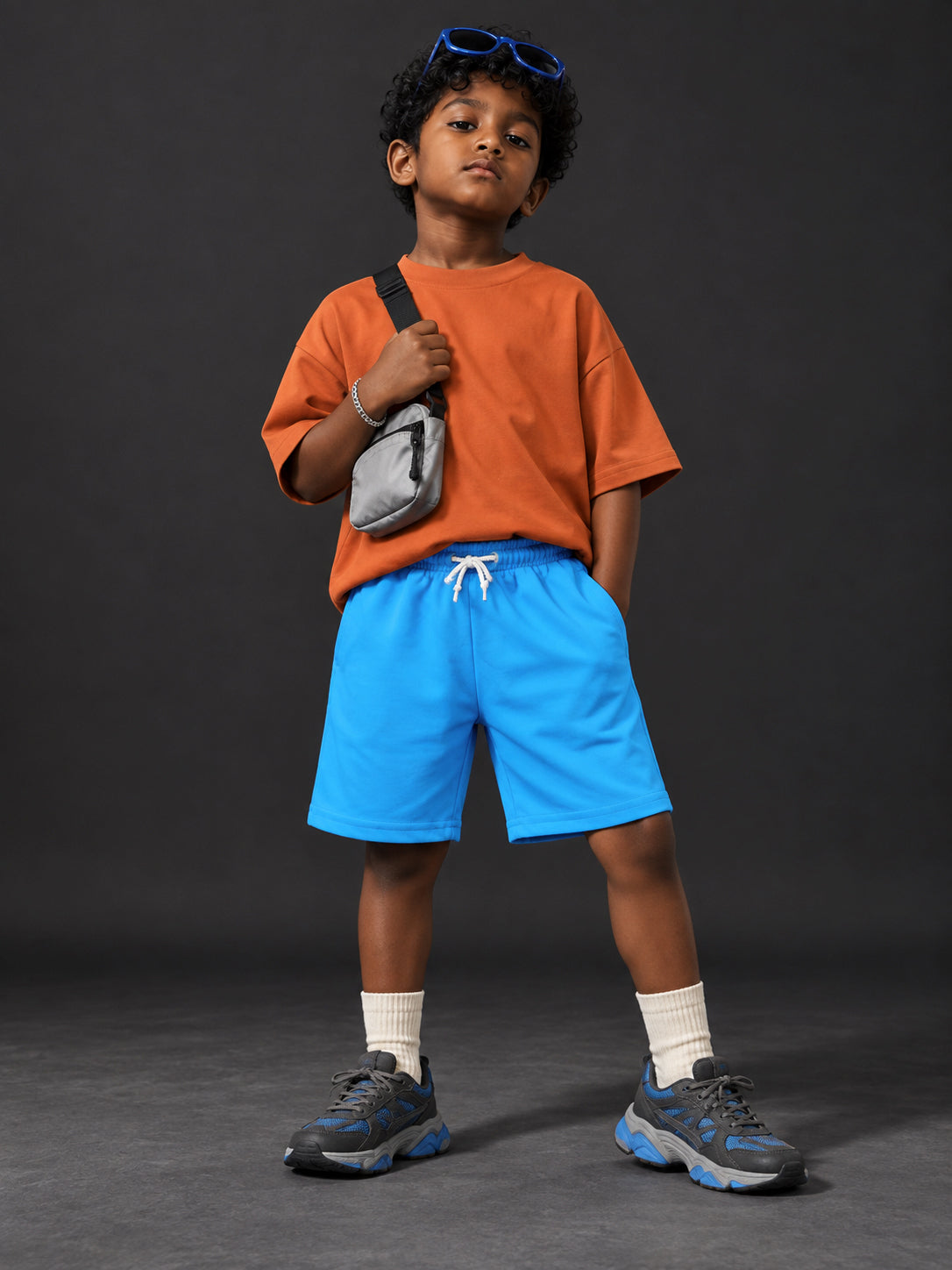 Core Move Shorts - Sky Blue