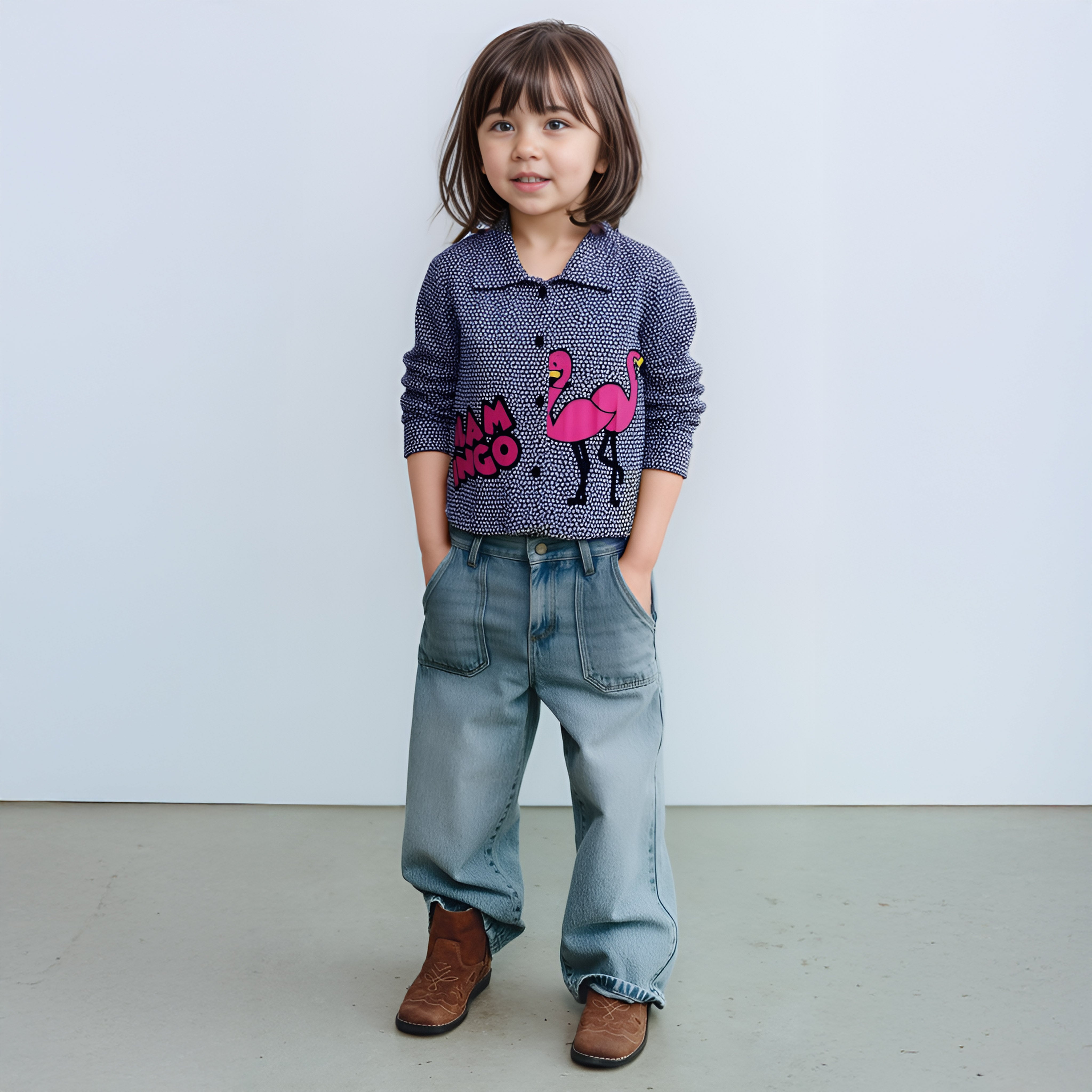 Flamingo Shirt for Kids