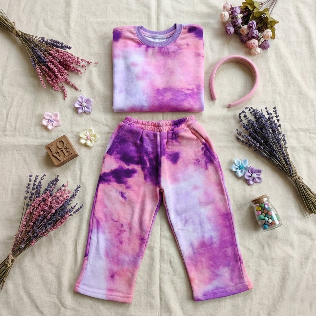 Purple Candy Fleece Cord set