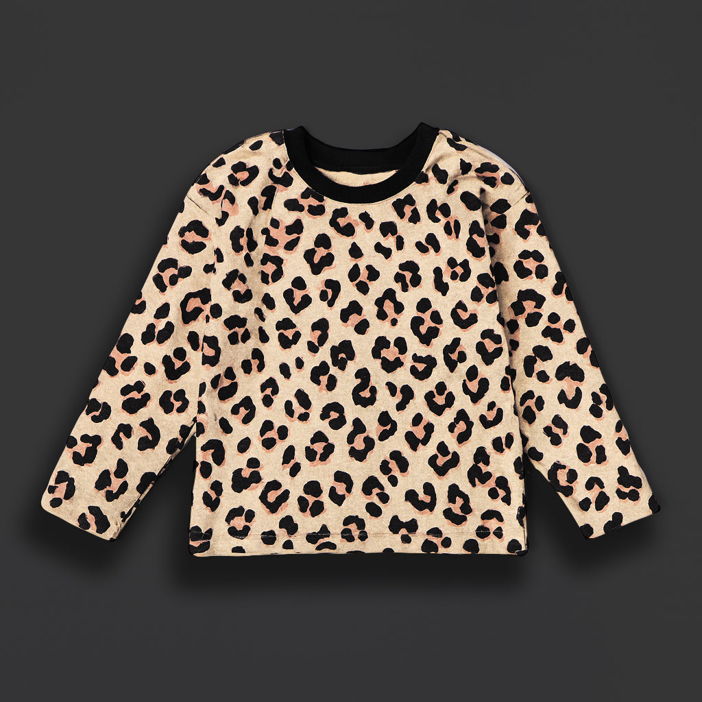 Wild Cub Tee – Leopard Print Edition 🐾