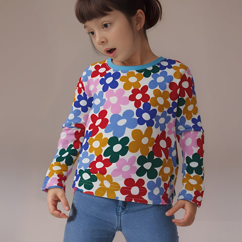 Rainbow 🌈 Flower Tee