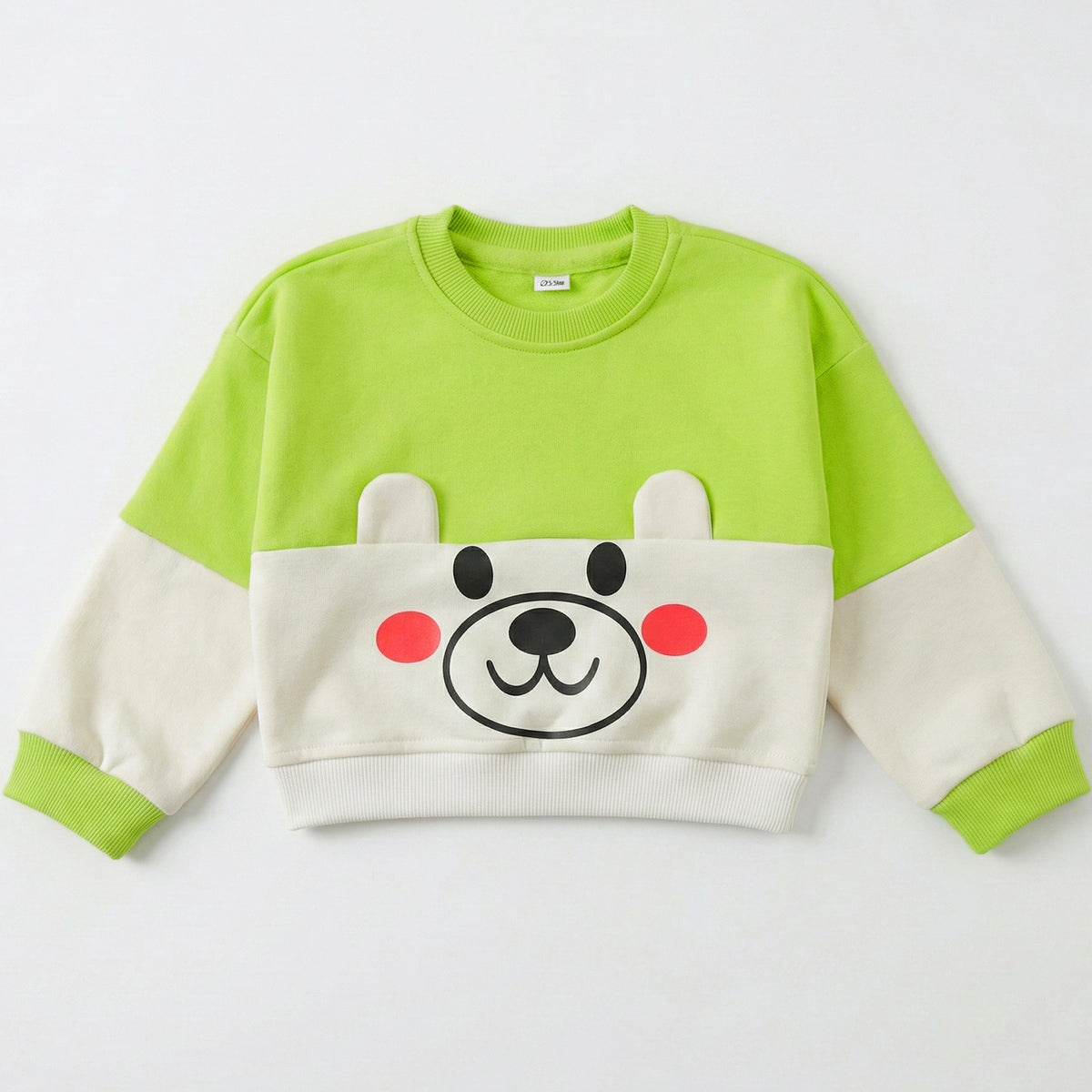 Bunny 🐰 Green Half & Half Tee