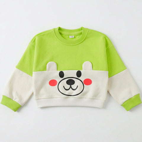 Bunny 🐰 Green Half & Half Tee