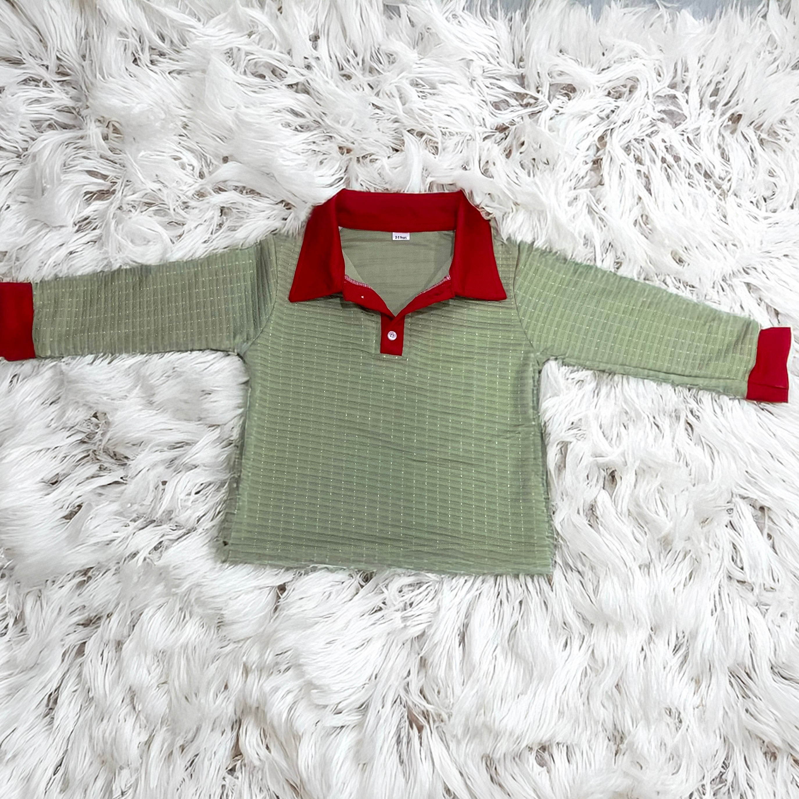 Tropical Colour Pop Polo T-Shirt - Full Sleeves