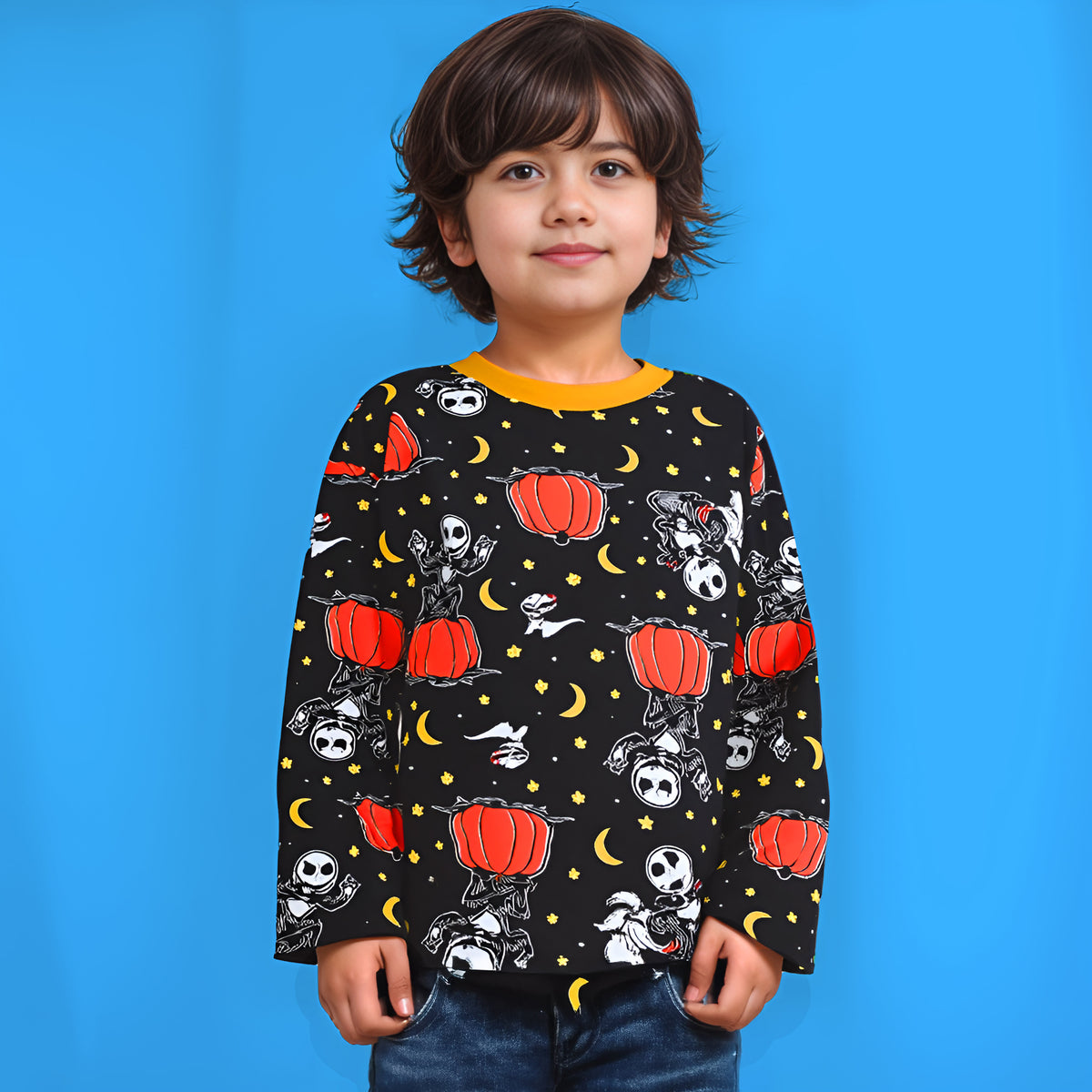 Spooky Moonlight Tee - Halloween Fun Edition 🎃