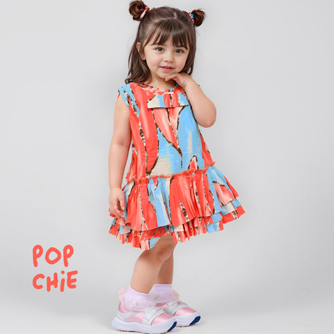 Making Waves Frill Dress