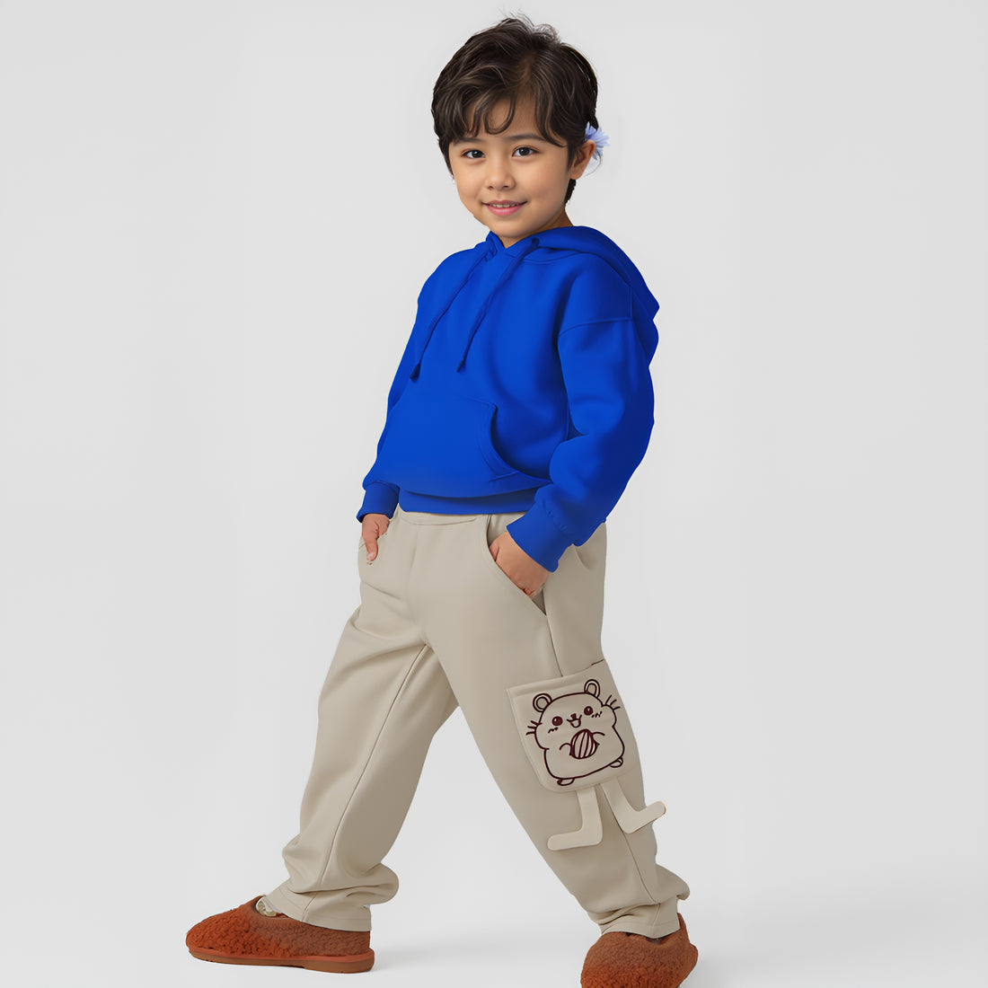 Beige Squirrel Pants