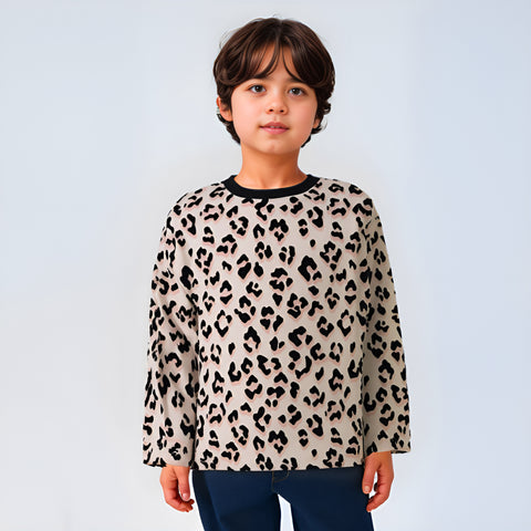 Wild Cub Tee – Leopard Print Edition 🐾