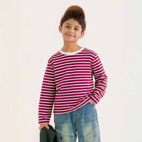 Candy Cane Stripe T-Shirt for Kids