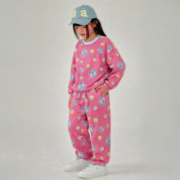 Smile 😃 Face Pink Cord-sets