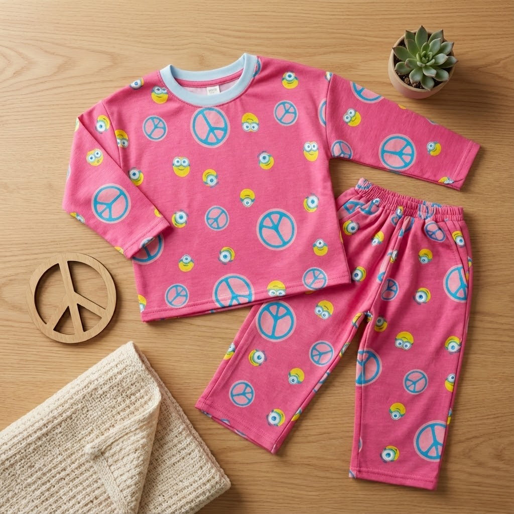 Smile 😃 Face Pink Cord-sets