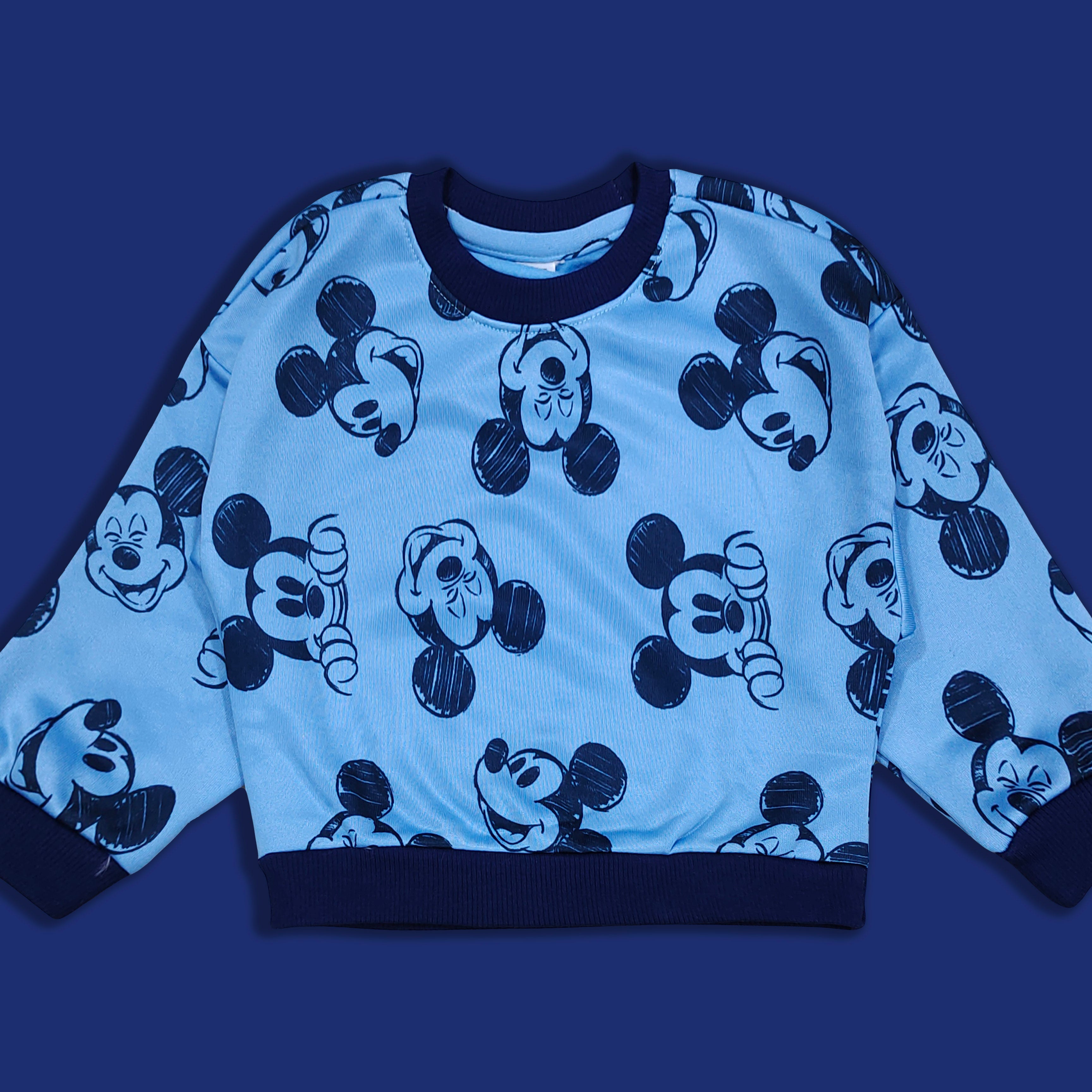 Micky Fleece Sweatshirt – Cozy Cartoon Edition 🐭🐱