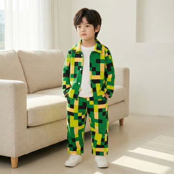 Green Pixel Cord Set