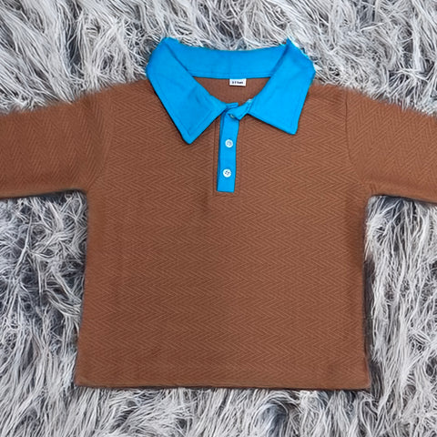 Choco Splash Polo Tee