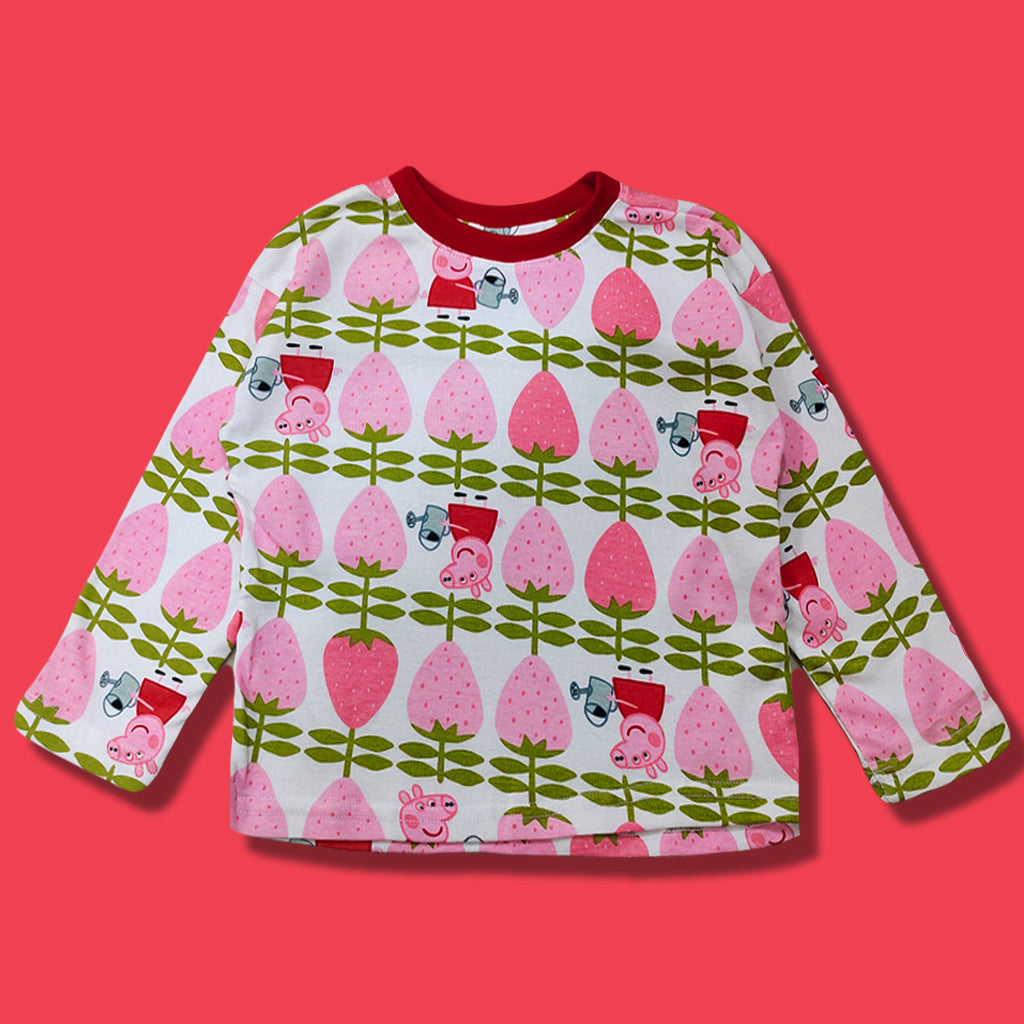 Strawberry Peepa Pig Tee