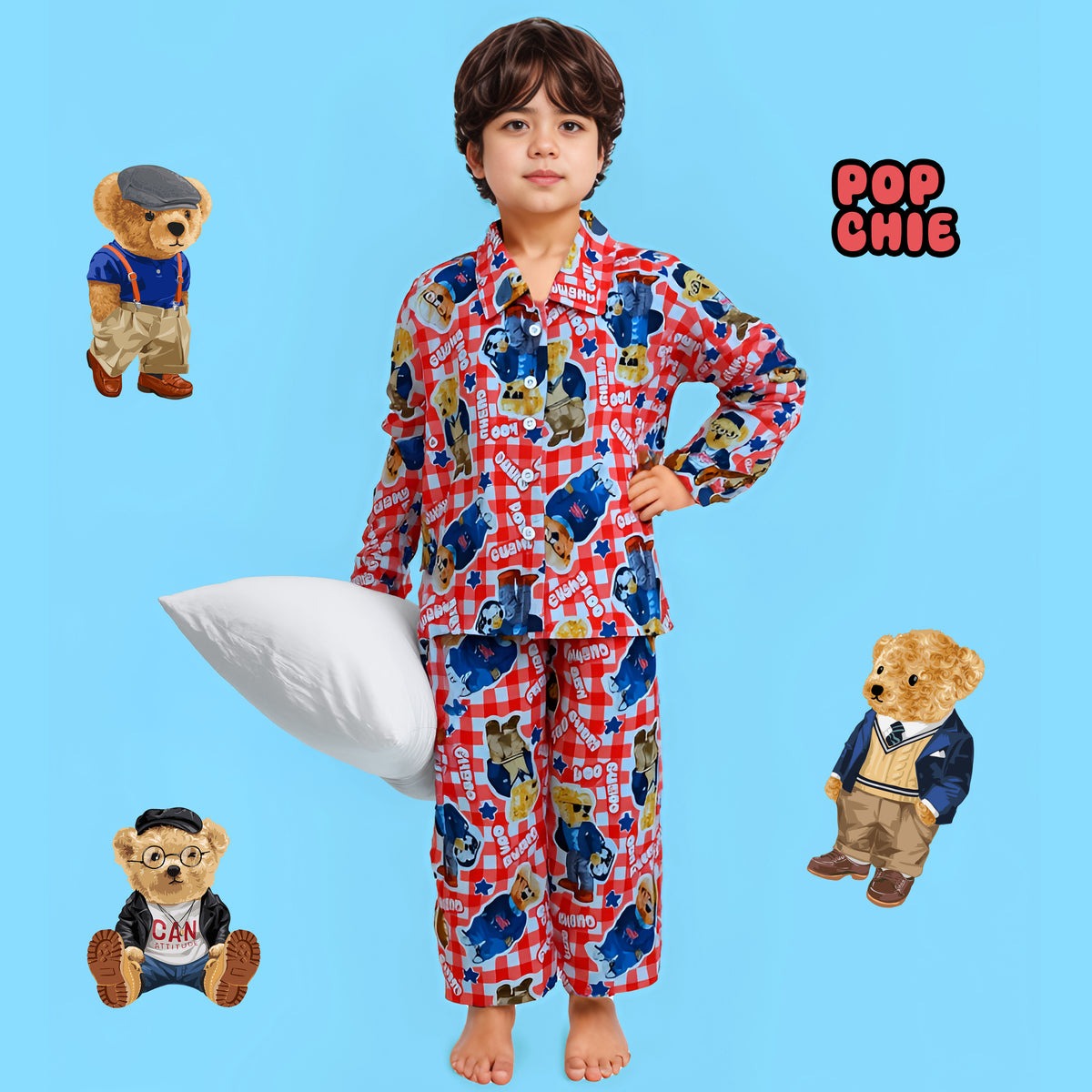Classic Teddy Nightsuit