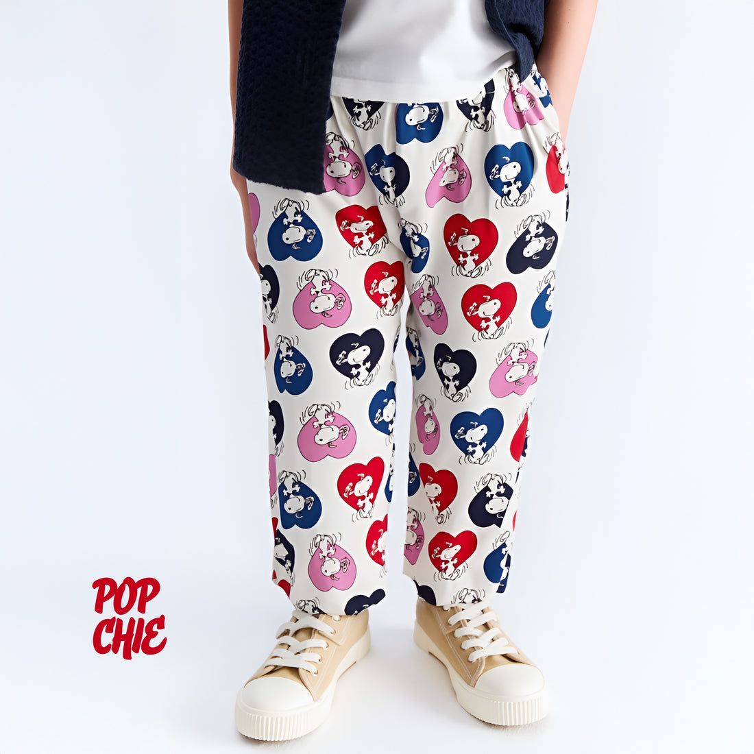 Hello Puppy Cotton Sinker Trousers