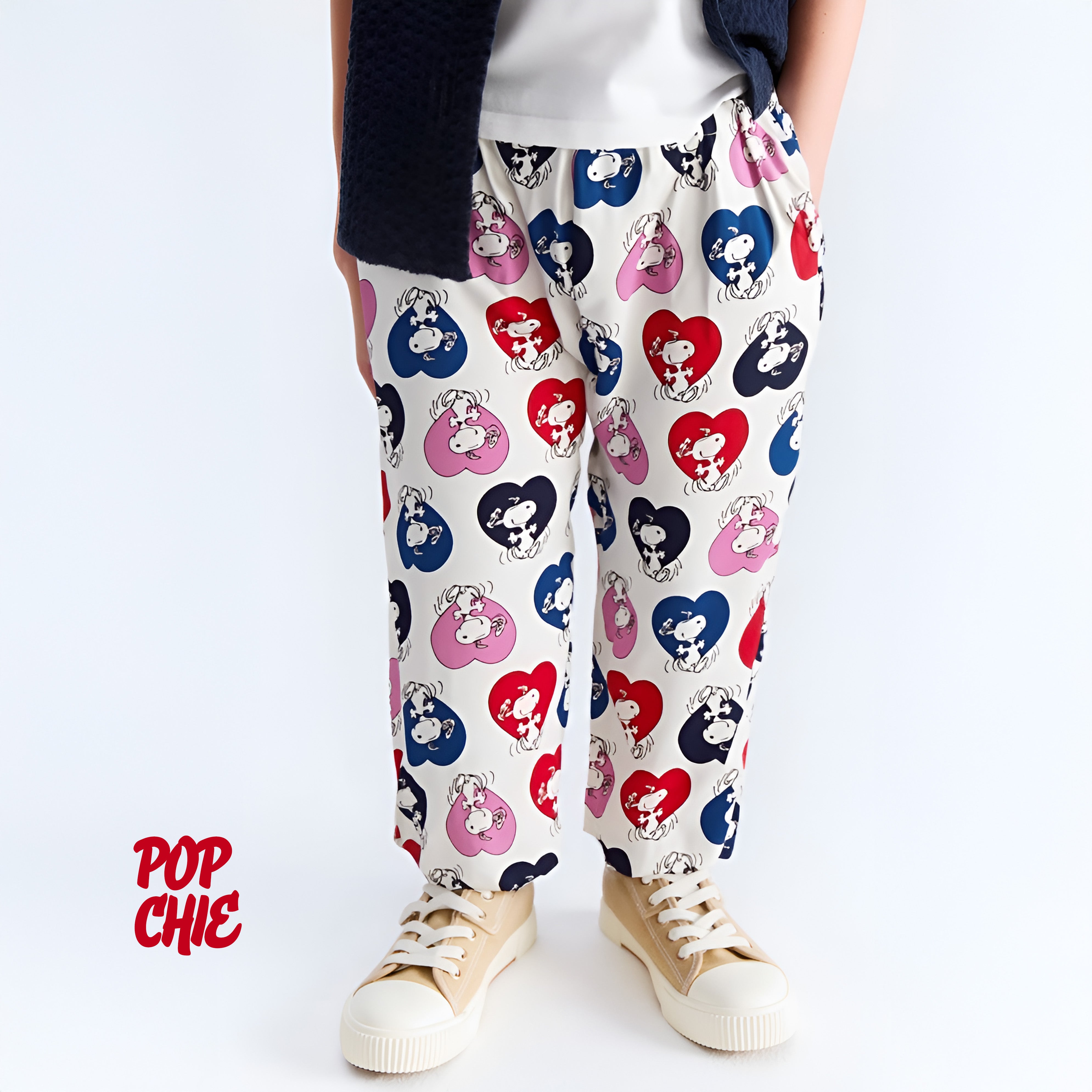 Hello Puppy Cotton Sinker Trousers