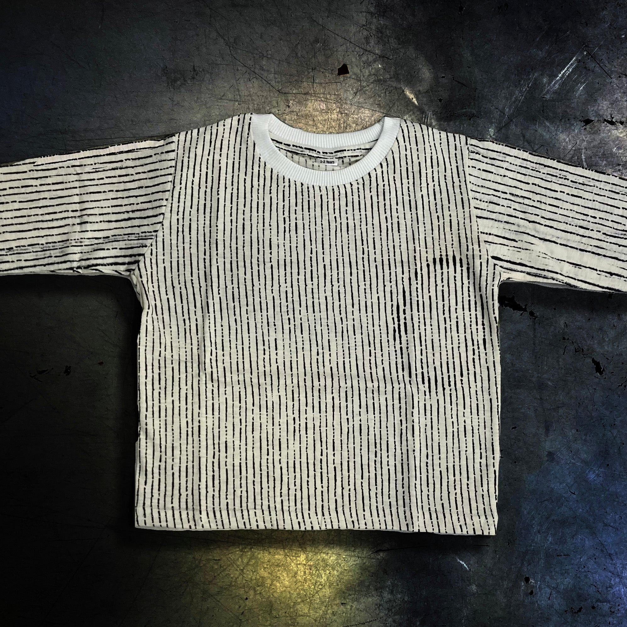 Monochrome Mischief T-Shirt for Kids