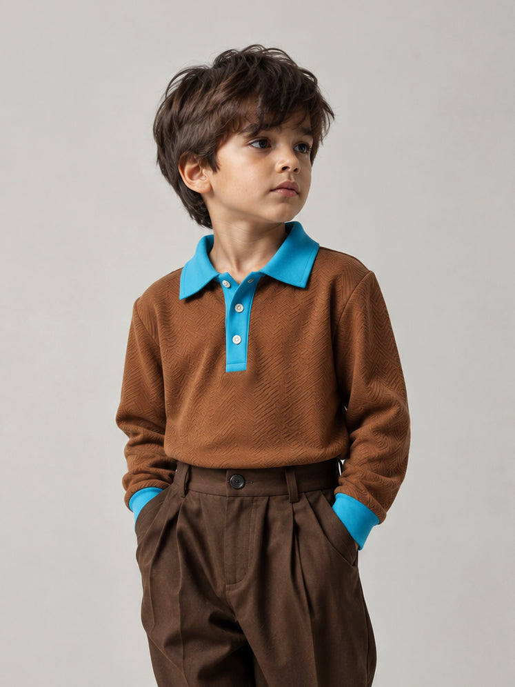 Choco Splash Polo Tee