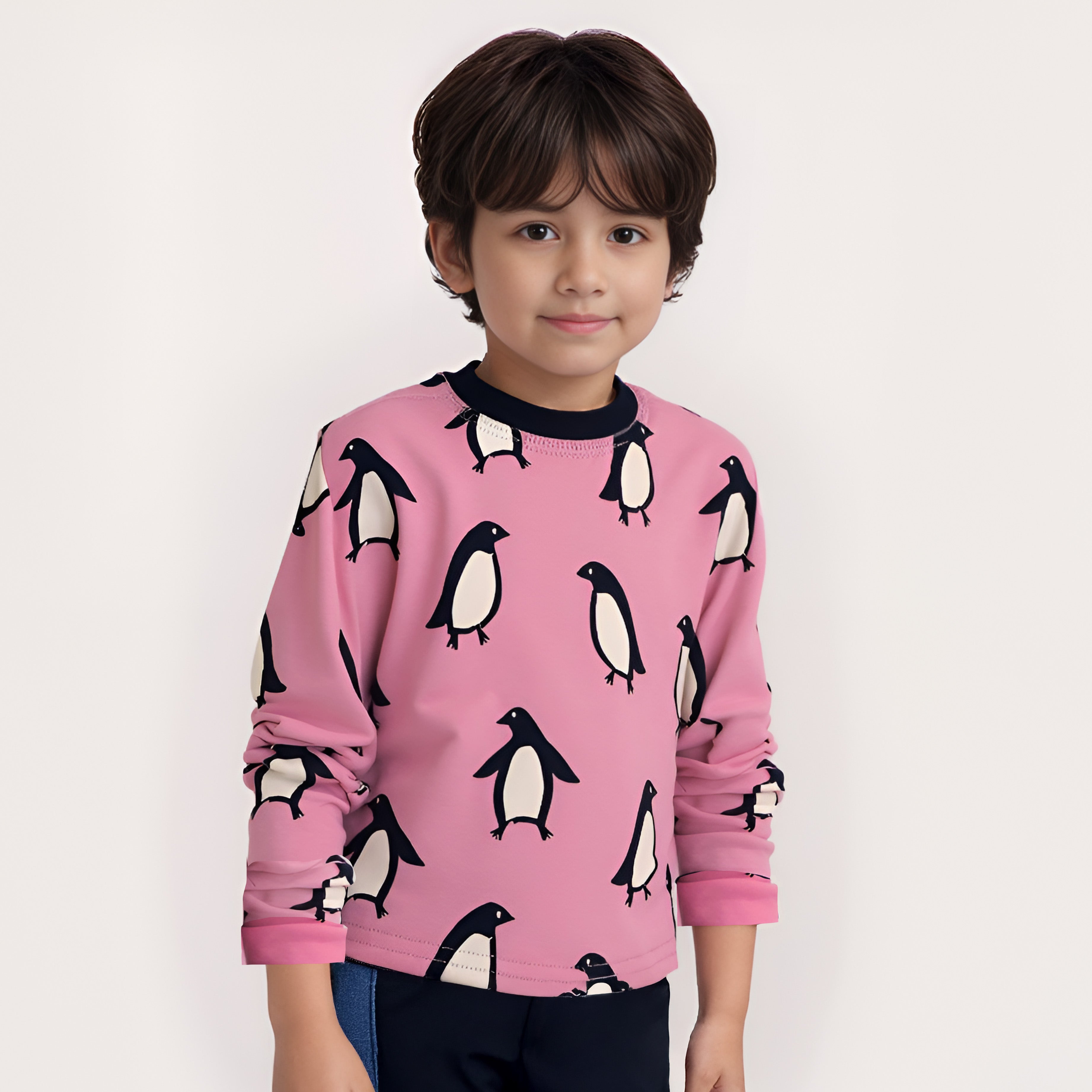 Penguin March Tee for Kids