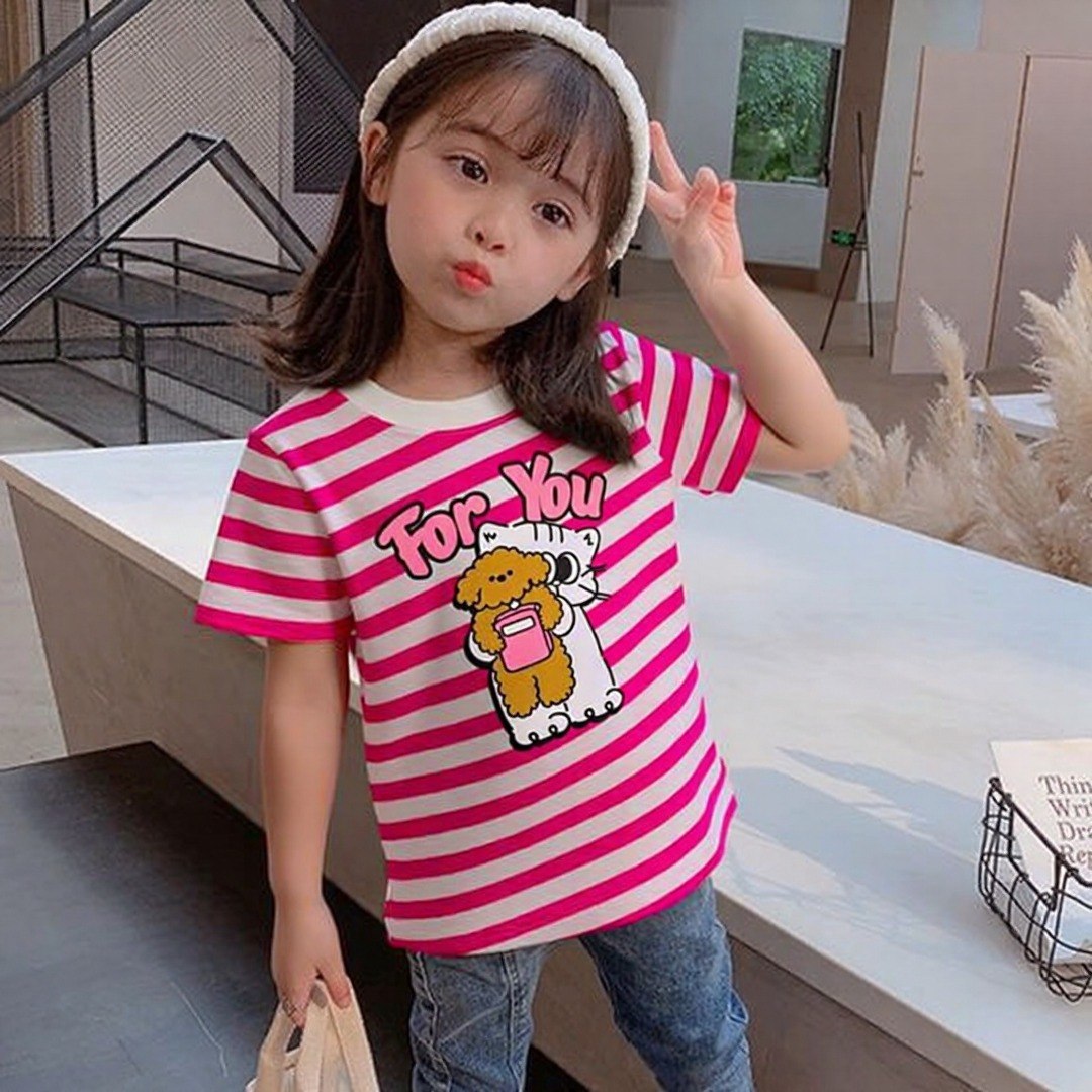 For You Candy Stripe Tee