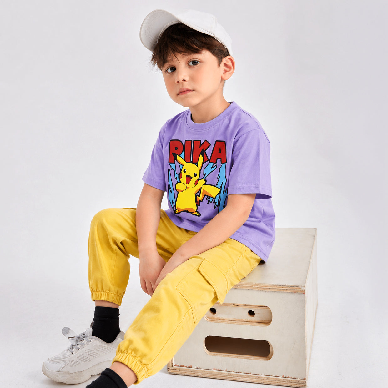 Pika Pika Purple Tee