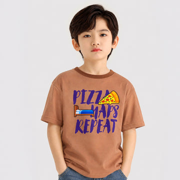 Pizza Brown Tee