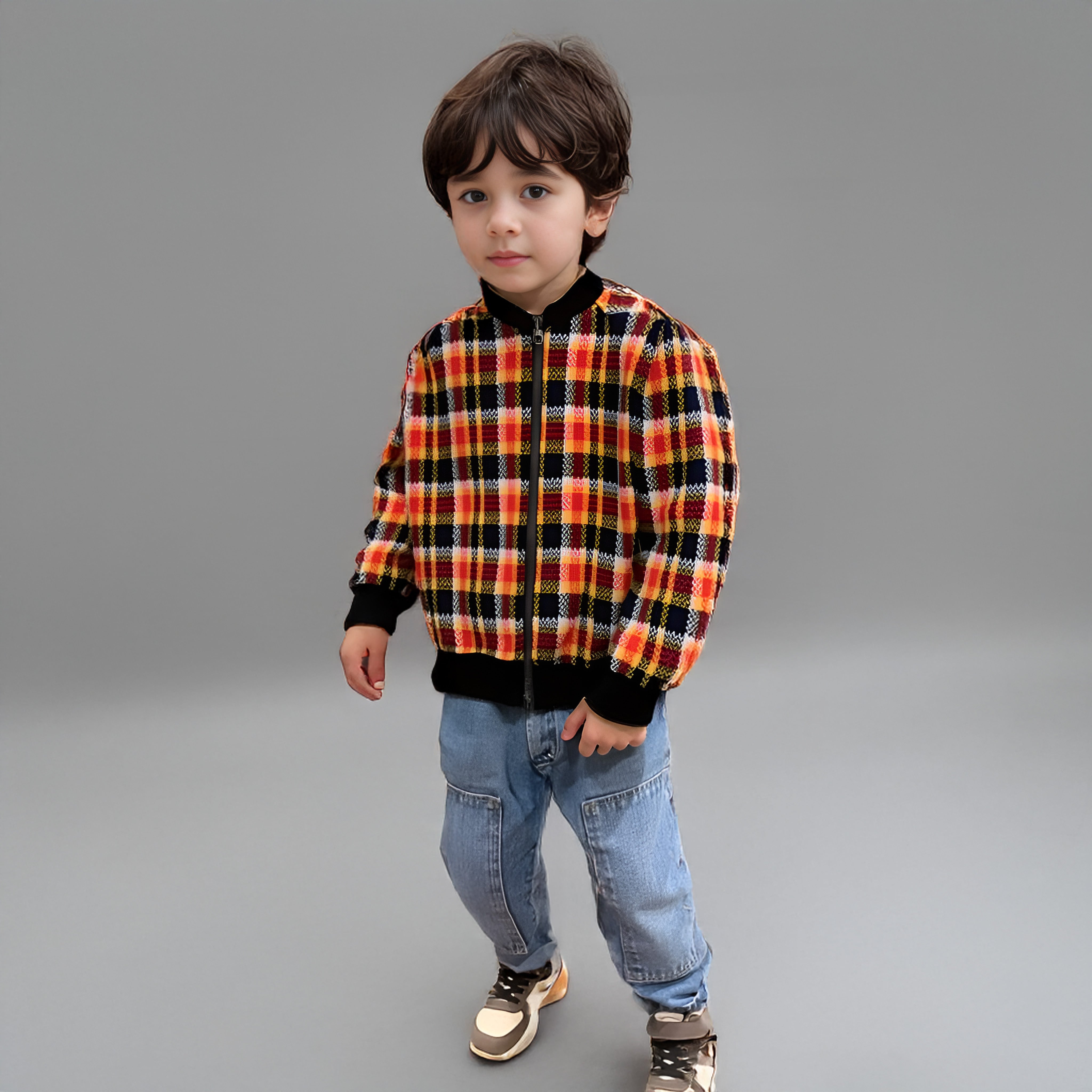 Checkered Designer Shacket