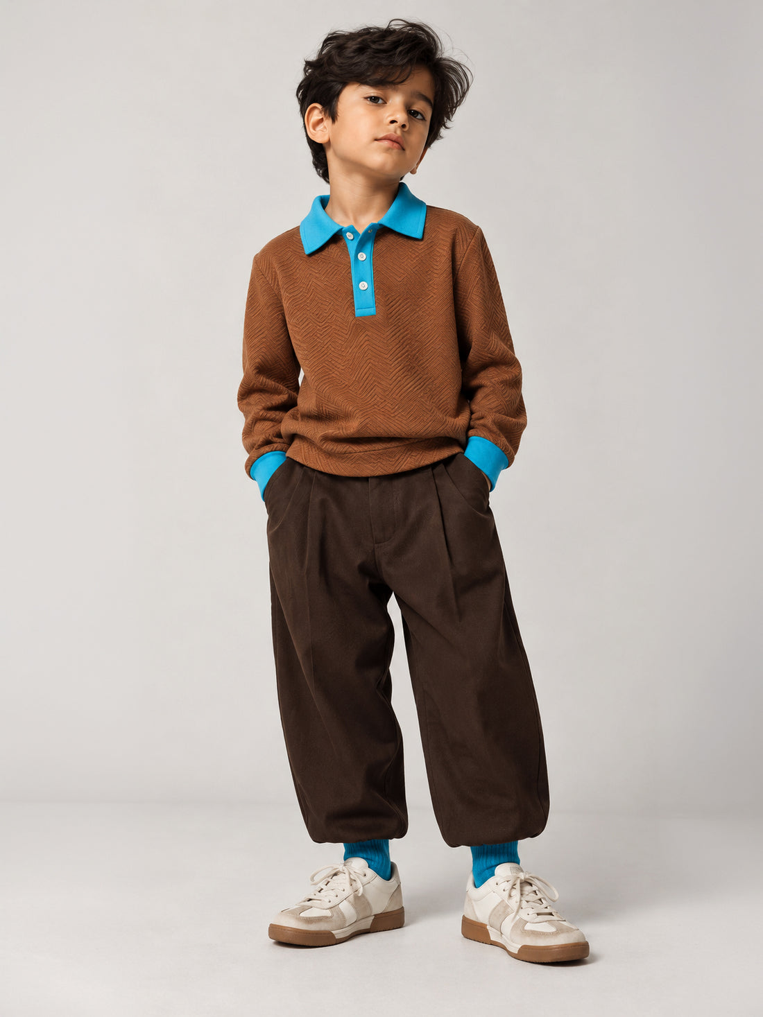 Choco Splash Polo Tee