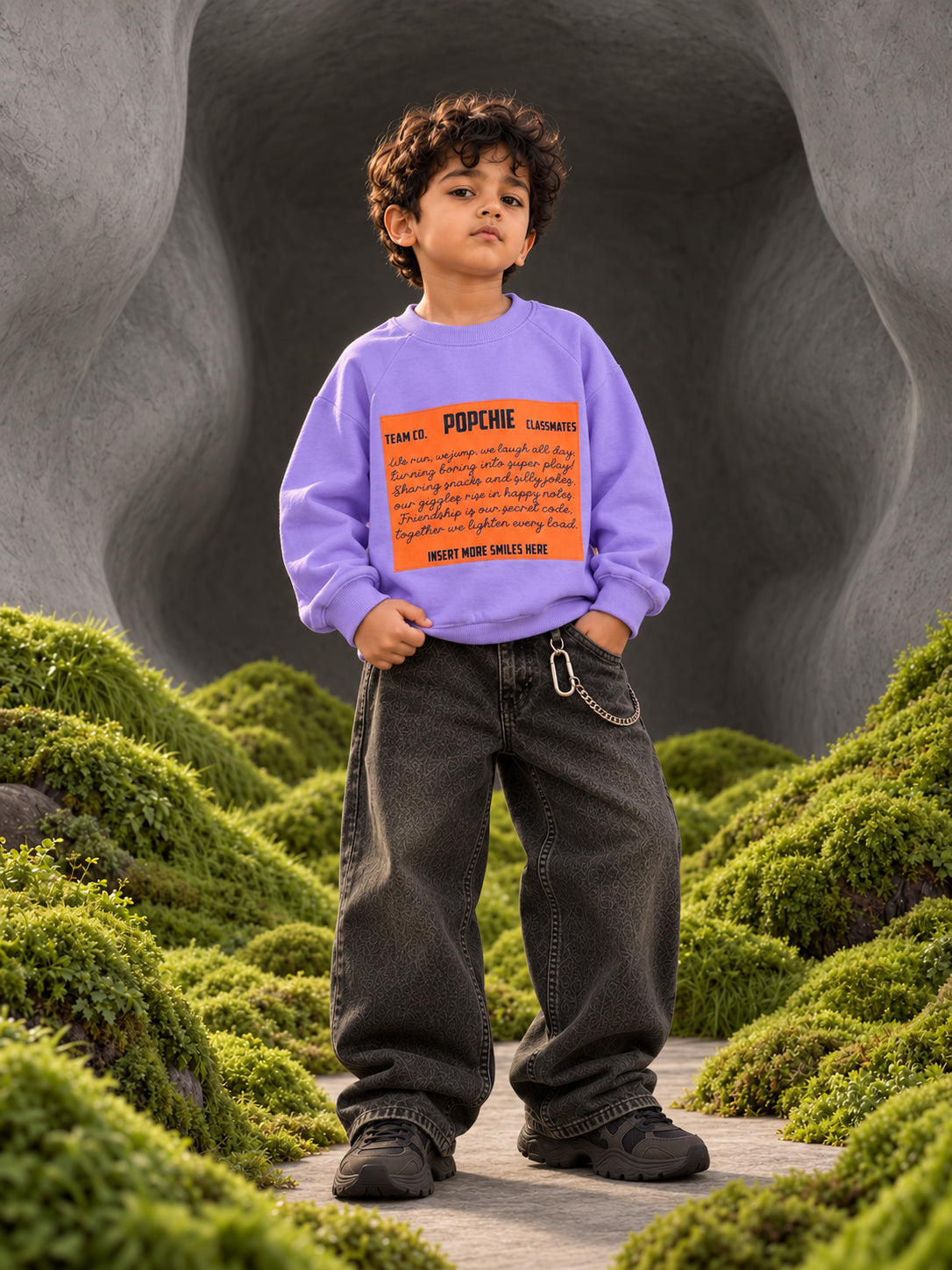 Classmates Fleece Oversized Sweatshirt
