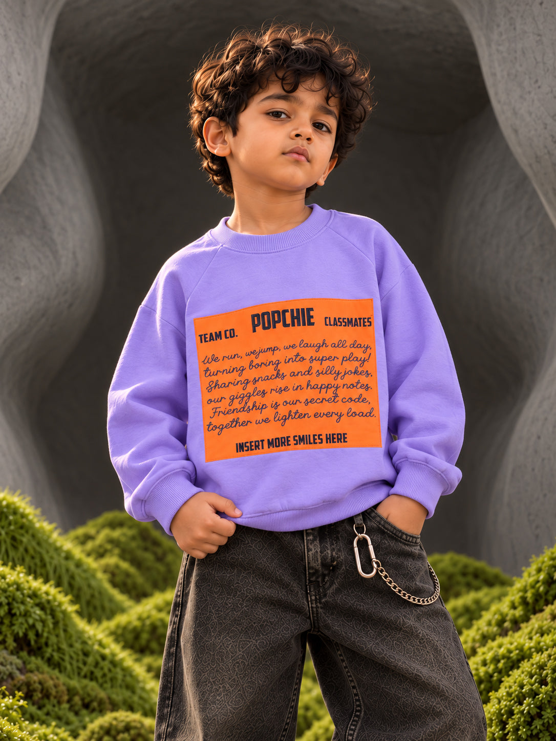 Classmates Fleece Oversized Sweatshirt