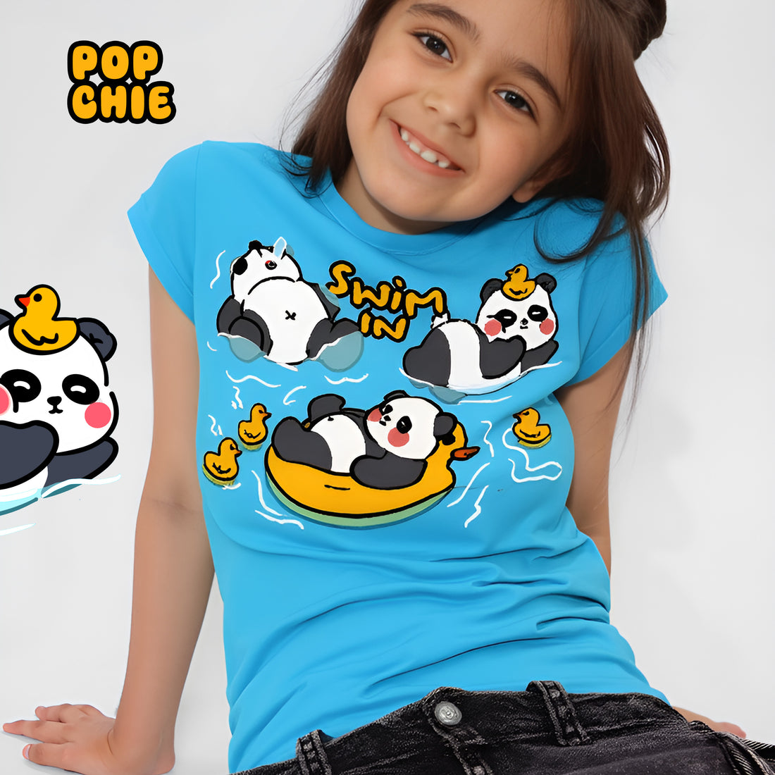 Swimming Panda T-shirt
