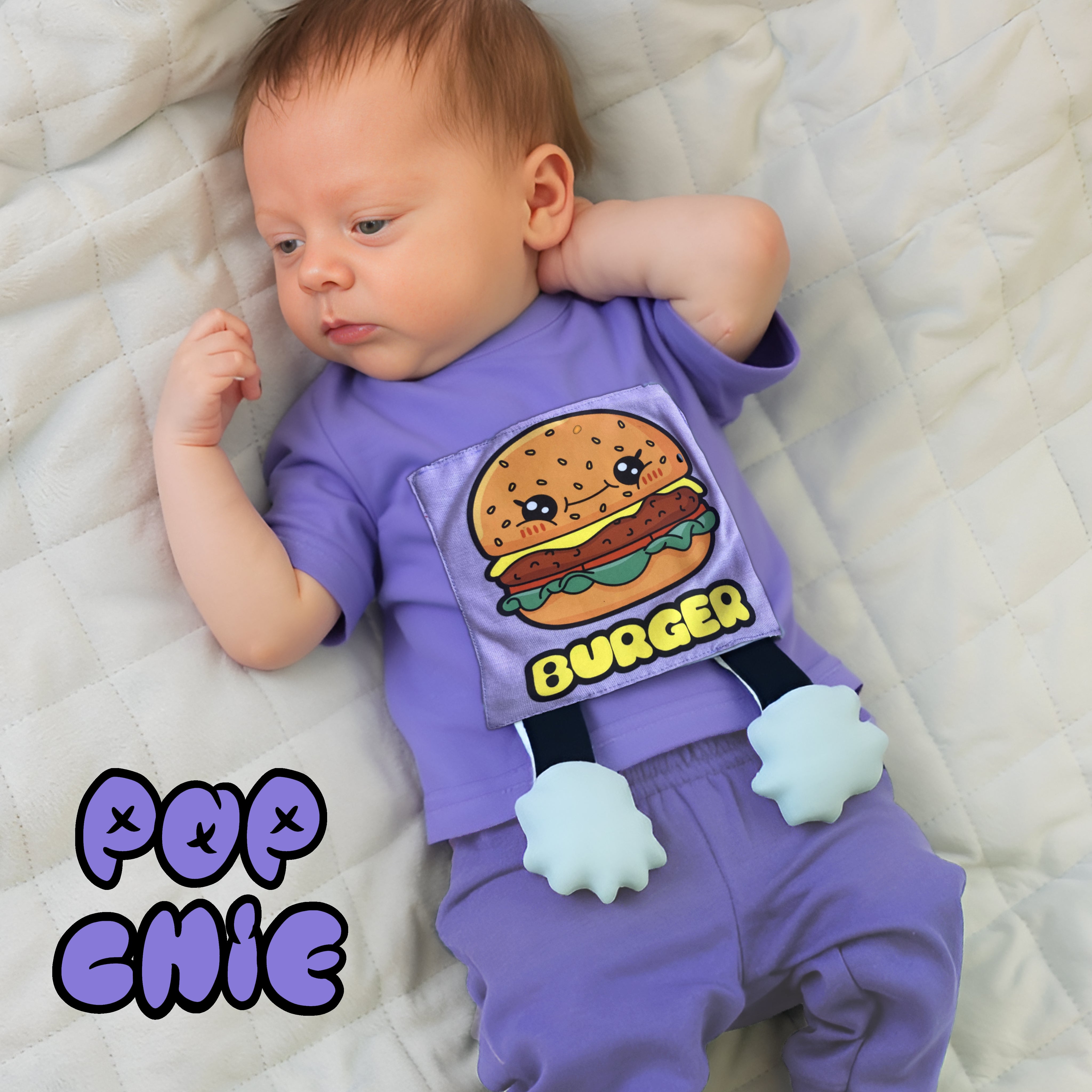 Burger Baby Infant Set