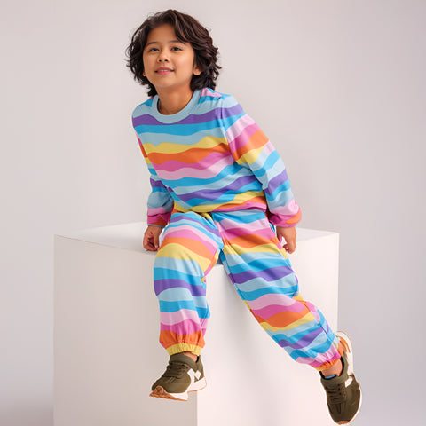 Rainbow Waves Cord set