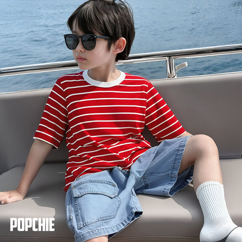 Red White Striped T-Shirt
