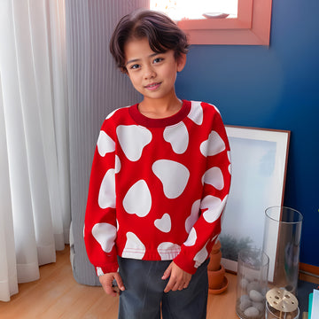 Heart Pop Crop Top – Cotton Love Edition ❤️